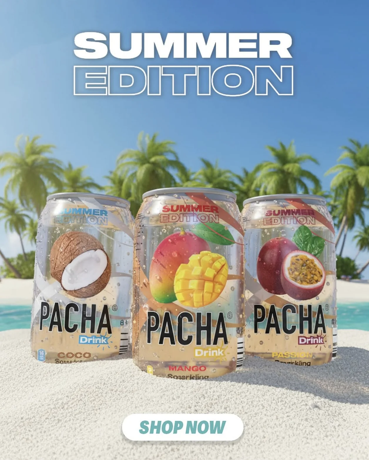 Pacha Drink - Branding Summer Edition