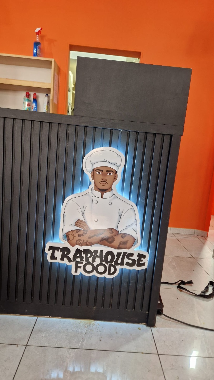 Logo intérieur Traphouse Food